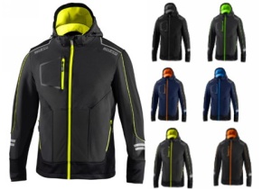 WEB_212100757.jpg GIACCA YORK BICOLORE SPARCO ANTRACITE/GIALLO TG. XS-3XL - immagine 1