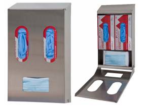 WEB_217600002.jpg DISTRIBUTORE ACCIAIO GUANTI E MASCHERINE - immagine 1