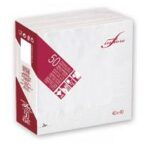 TOVAGLIOLI CELLULOSA 40X40 2 VELI BIANCO