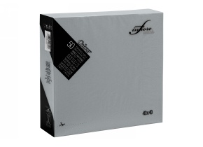 WEB_277500010.jpg TOVAGLIOLI CELLULOSA TOUCH GRIGIO 40X40 2 VELI - immagine 1