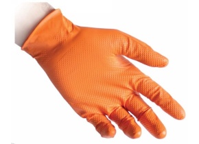 WEB_291100019.jpg GUANTI NITRILE REFLEXX N85 ARANCIONI S/P. TG. XXL - 10/10,5 - immagine 1