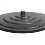 COPERCHIO PER CONTENITORE RIFIUTI NERO LT. 75