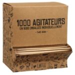 AGITATEUR BOIS 140X5X1MM EMBALLÉ EN BOITE DISTRIBUTRICE 1000