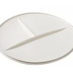 ASSIETTE 3 ÉTOILES Ø 280 MM BLANCHE