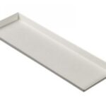 ASSIETTE QUARTZ 335X110 MM PULPE DE CANNE BLANCHE
