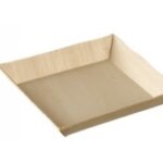 PIATTO QUARTZ LEGNO LAMINATO 90X90 MM