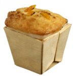 VASCHETTA QUADRATA ALTA CON CARTA FORNO 65 ML