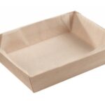 VASCHETTA RETTANGOLARE CON CARTA FORNO 815 ML