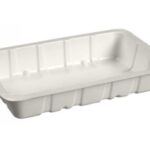 BARQUETTE GN1/4 H 45 MM PULPE DE CANNE NON LAMINÉE