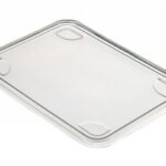 COUVERCLE PP POUR BARQUETTE GN1/4 H 45 MM