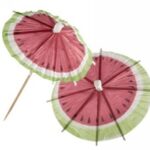 PIQUE OMBRELLE PASTÈQUE H 100 Ø 83 MM PAR 200 C&C