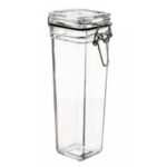 POT TRADITION CARRÉ 220 ML AVEC COUVERCLE CHARNIÈRE PAR 24