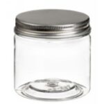 BARATTOLO TORNILLO PET CON COPERCHIO ALLUMINO 150 ML
