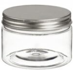 BARATTOLO TORNILLO PET CON COPERCHIO ALLUMINO 230 ML