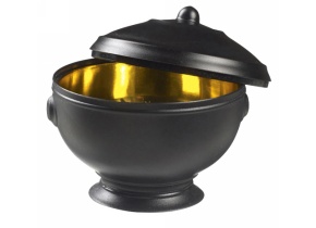 WEB_317800954.jpg SOUPIÈRE ESKOFFIÉ 60 ML NOIR/DORÉ PAR 24 - immagine 1