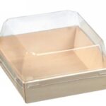 BARQUETTE BOIS LAMINÉ 141X141X30MM+COUVERCLE