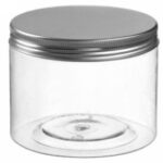 BARATTOLO TORNILLO PET CON COPERCHIO ALLUMINO 620 ML