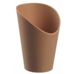 VASCHETTA PER PATATINE FRITTE LOOP PP BEIGE SCURO Ø82 MM