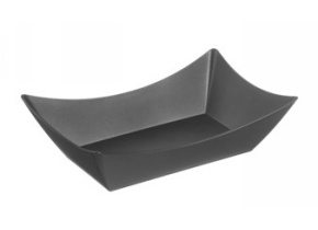 WEB_317801298.jpg BARQUETTE SNACKING LOOP 250X165X66MM EN PP ANTHRACITE MAT - immagine 1