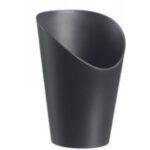 VASCHETTA PATATINE FRITTE LOOP PP ANTRACITE Ø82 MM SP.1,5