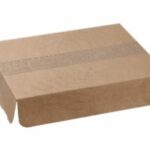 COPERCHIO VASSOIO PASTO ECOKRAFT DECORATO FOGLIA