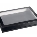 COPERCHIO NERO CON FINESTRA PER VASSOIO FENIX ATLAS 1/1