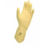 GUANTI LATTICE NEUTRO RIUSABILE NON FELPATO TG. L - 8/8,5