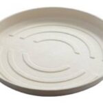 SCATOLA PIZZA 356X356X34MM BAGASSA MARRONE