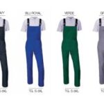 SALOPETTE GABARDINE ROBERTA VARI COLORI TG.S-3XL