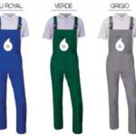 SALOPETTE MASSAUA BLU ROYAL-VERDE-GRIGIO TG. S-3XL