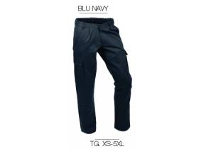 WEB_MW63GXT.jpg PANTALONE MULTITASCHE GABARDINE ROBERTA BLU NAVY TG.4XL-5XL - immagine 1