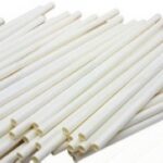 CANNUCCE CARTA BIANCA 200X6MM BIANCO 6X200 MM