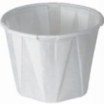 CONTENITORE MONOPORZIONE CARTA BIANCO 30 ML