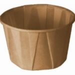 CONTENITORE MONOPORZIONE CARTA KRAFT 37 ML