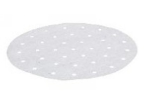 WEB_057401483.jpg CARTA TRAFORATA X VAPORIERA BAMBOO BIANCA Ø17,8 CM - immagine 1