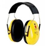 CUFFIA OPTIME I C/ATTACCO ELMETTO G22/G3000 GIALLO SNR=26 DB