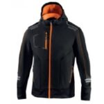 GIACCA YORK BICOLORE SPARCO NERO/ARANCIO TG. XS-3XL