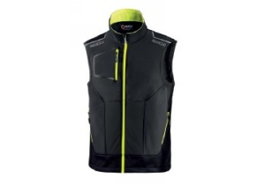 WEB_212100996.jpg GILET ILLINOIS SPARCO ANTRACITE/GIALLO TG. XS-3XL - immagine 1