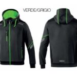 FELPA COLORADO SPARCO VERDE/GRIGIO TG. XS-3XL