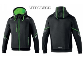 WEB_212100999.jpg FELPA COLORADO SPARCO VERDE/GRIGIO TG. XS-3XL - immagine 1
