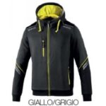FELPA COLORADO SPARCO ANTRACITE/GIALLO TG. XS-3XL