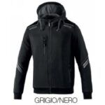 FELPA COLORADO SPARCO NERO/GRIGIO TG. XS-3XL
