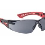 OCCHIALE RUSH+ BOLLÈ ROSSO/NERO, LENTE SMOKE