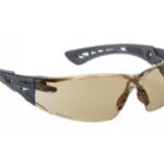 OCCHIALE RUSH+ BOLLÈ GRIGIO/NERO, LENTE BRONZO