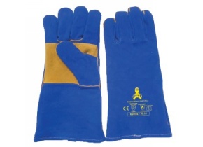 WEB_212101134.jpg GUANTI GUFIRE CROSTA RINFORZATI, CUCITURE KEVLAR BLU TG. 10 - immagine 1