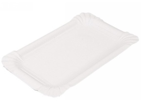 WEB_243200250.jpg VASSOIO RETTANGOLARE BIANCO 17,5X11CM - immagine 1