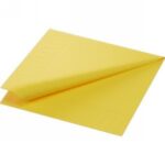 TOVAGLIOLI CELLULOSA GIALLO 2 VELI 24X24
