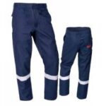 PANTALONE MULTINORMA BLU CON BANDA EXTRA TAGLIA 4XL