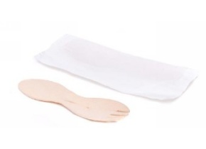 WEB_057401131.jpg SPORK LEGNO IMBUSTATO SINGOLARMENTE NATURALE 80 MM - immagine 1