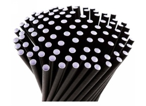 WEB_057401314.jpg CANNUCCE CARTA NERA 200X6MM NERO 6X200 MM - immagine 1